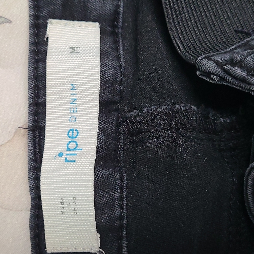 Ripe Maternity Black Jeans (M) - Picture 2 of 6